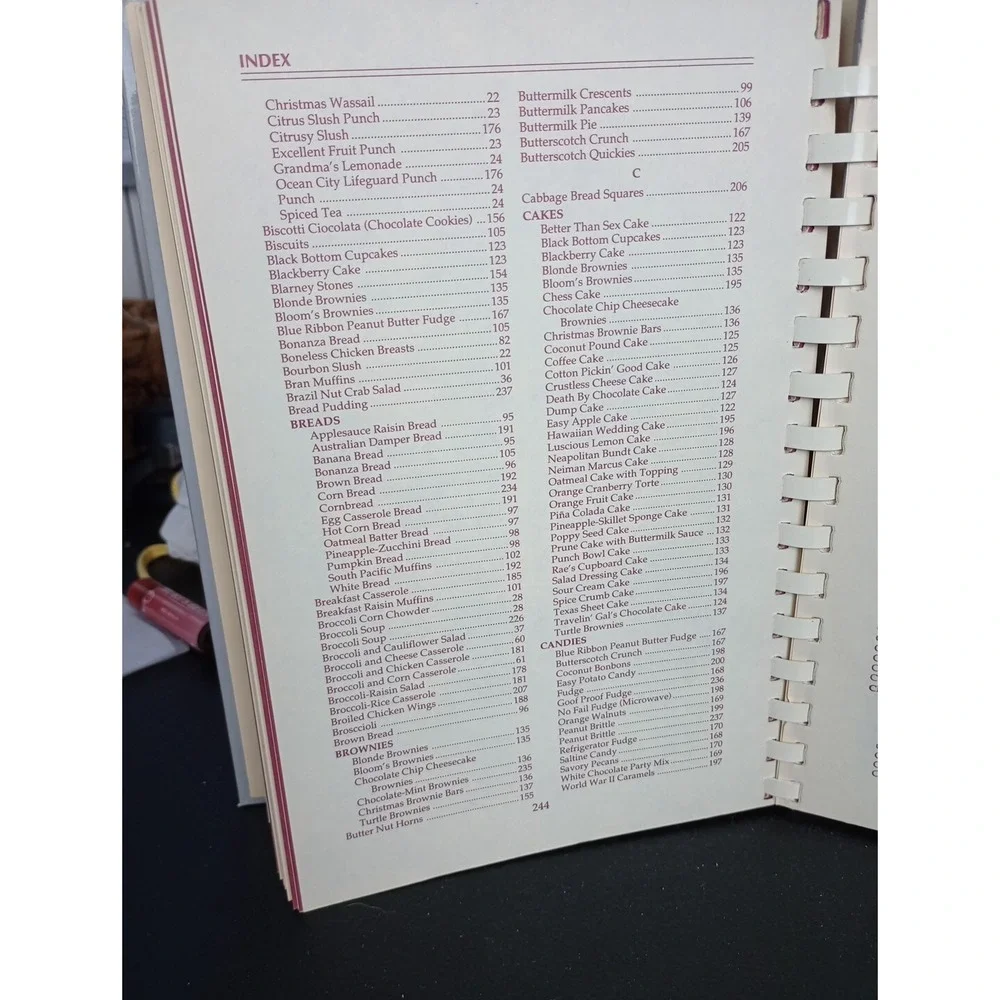 National Square‎ Dance Convention Cookbook Cincinnati, Ohio 1992 Spiral Vintage